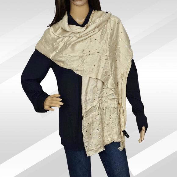 2/$30 INC International Concepts Confetti Gemstone Pashmina Wrap Scarf - Picture 2 of 7